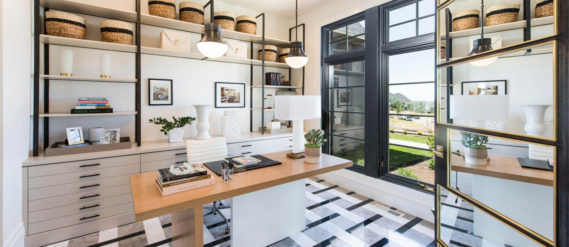 The sleek black 8-foot window is one of the leading design trends for room additions in Los Angeles.